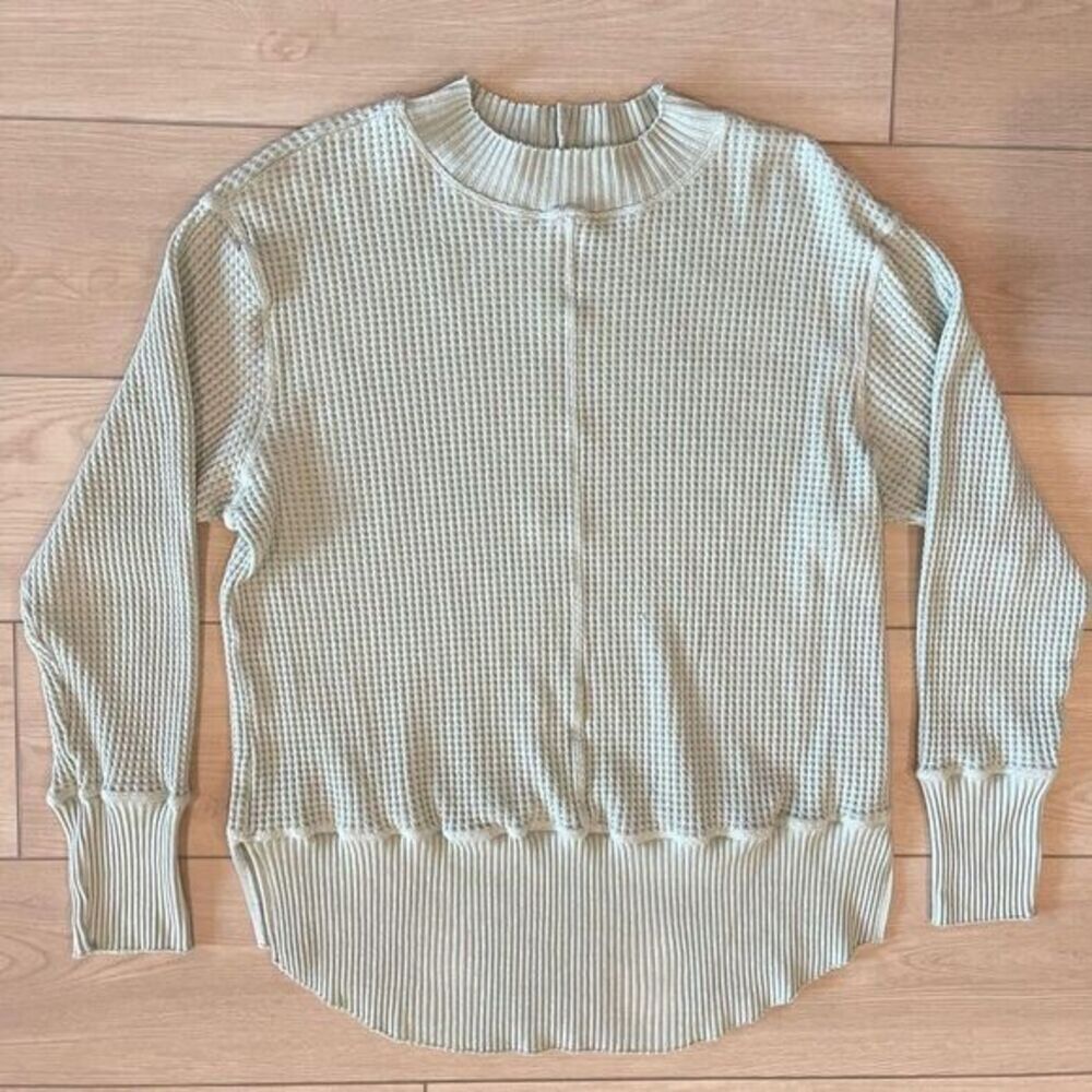 Anthropologieâ T.LA Womens Sweater XL Blue Long SLeeve COzy Basic Loungewear